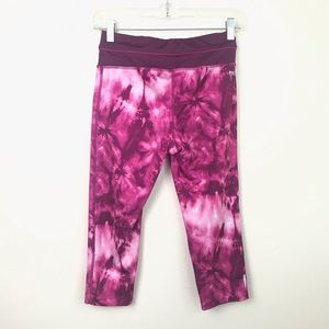 🛍3/$35 SALE - Athletic Tie Dye Capri Pants XS
